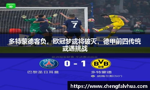 多特蒙德客负，欧冠梦或将破灭，德甲前四传统或遇挑战