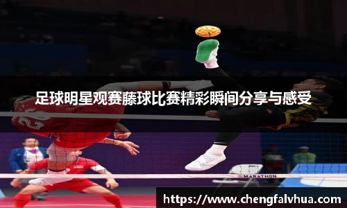 足球明星观赛藤球比赛精彩瞬间分享与感受